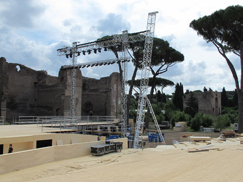 Allestimento Terme di Caracalla
