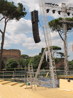 Allestimento Terme di Caracalla