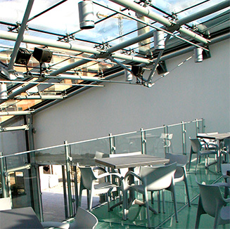 Installazione audio - Stabilimento “Bagno Moderno”