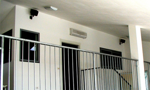 Installazione audio - Stabilimento “Bagno Moderno”