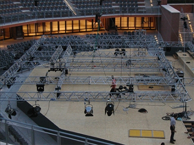 Allestimento audio - Auditorium Parco della Musica di Roma
