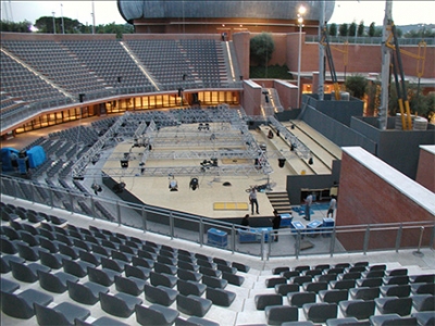 Allestimento audio - Auditorium Parco della Musica di Roma